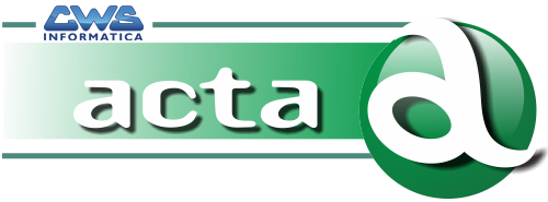 Logo ACTA, software per Patrocinatori e CTU